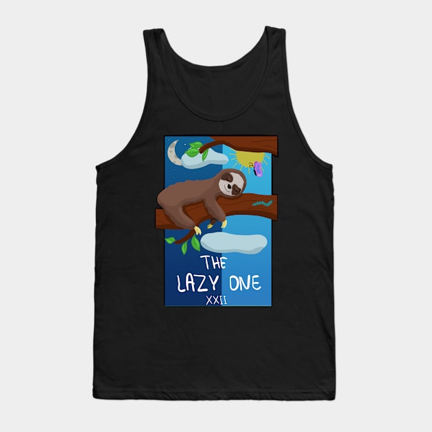 The lazy one Tank Top by Antiope